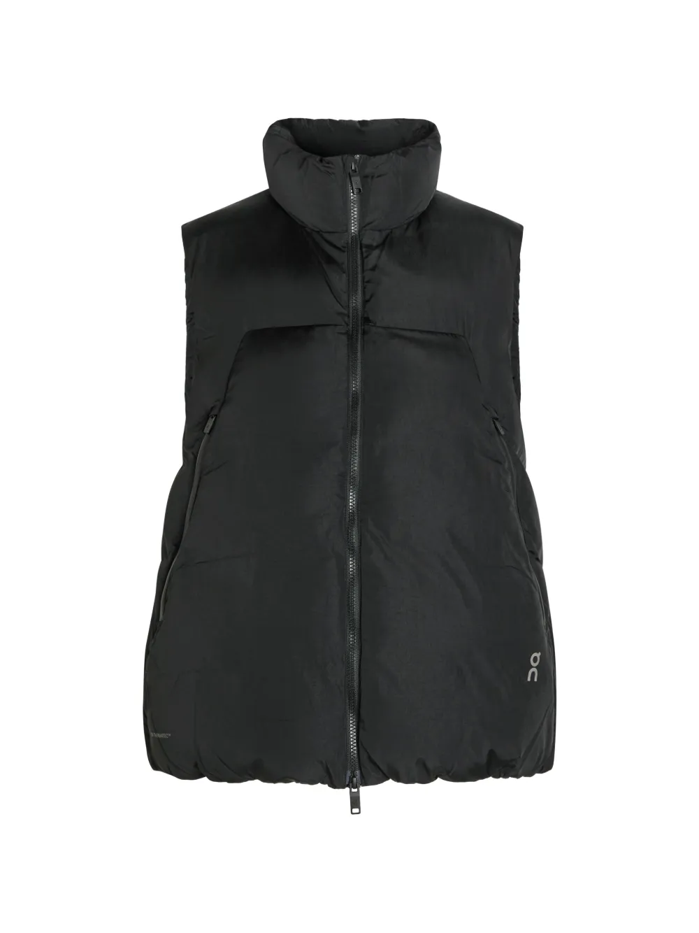 On Running zip-up gilet - Black