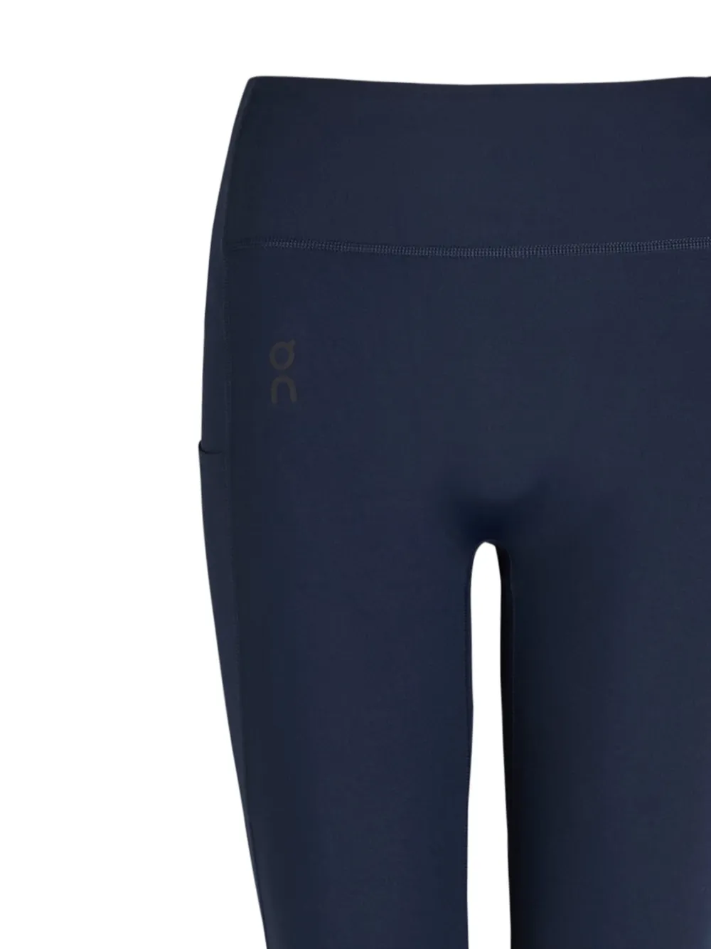 On Legging met zijzak Blauw