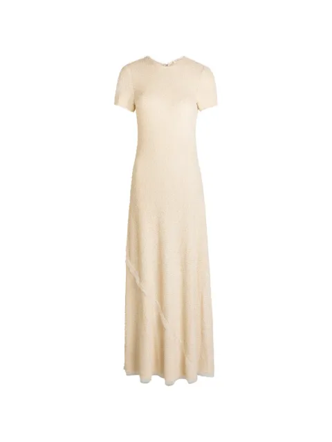 Heirlome Julia short-sleeve panelled maxi dress
