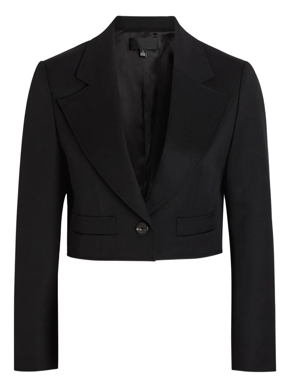 Nili Lotan Giacca crop Belino - Nero