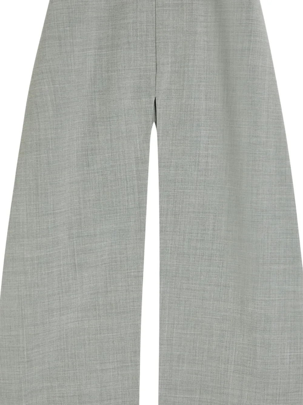 A.W.A.K.E. Mode High waist broek met wijde pijpen - Grijs