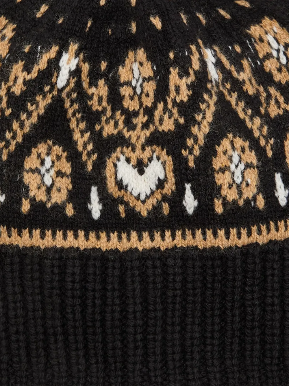  Khaite Gorro Avers - Negro 