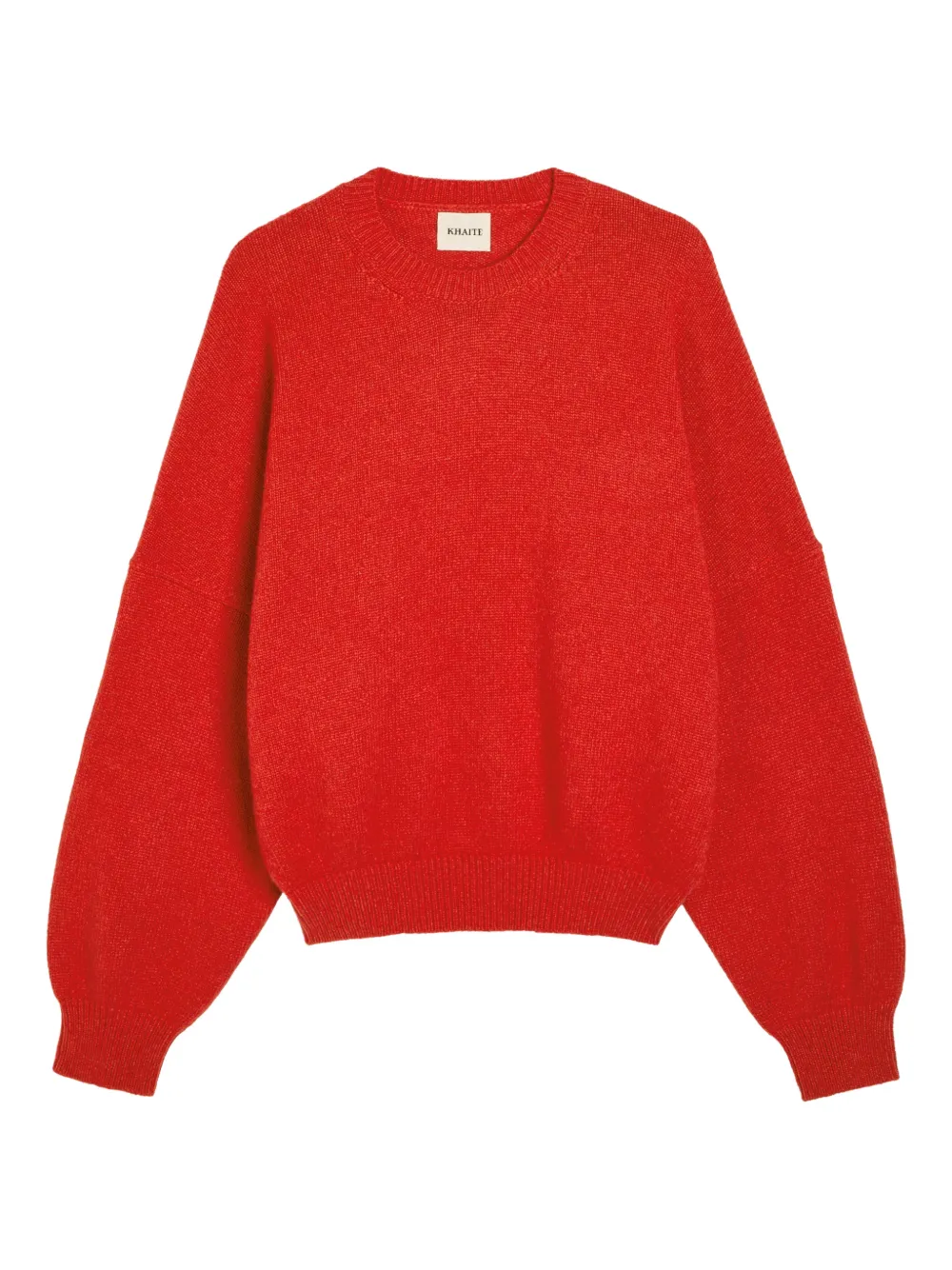 KHAITE crew-neck sweater - Rot