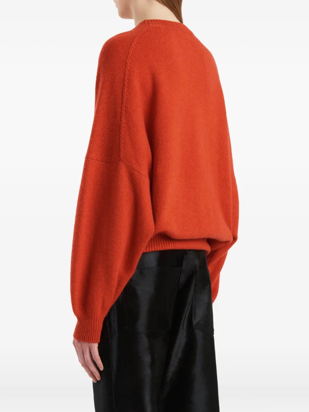KHAITE Trui met ronde hals Rood