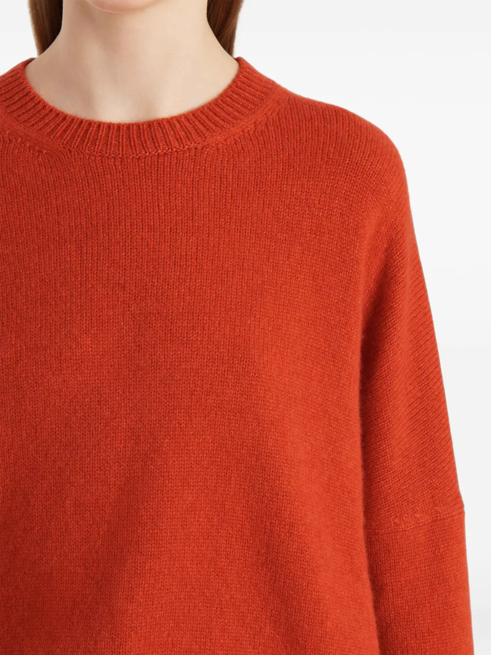 KHAITE Trui met ronde hals Rood