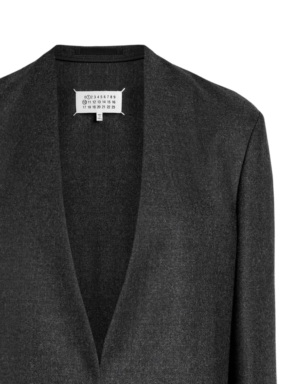  Maison Margiela V-neck Jacket - Grey 