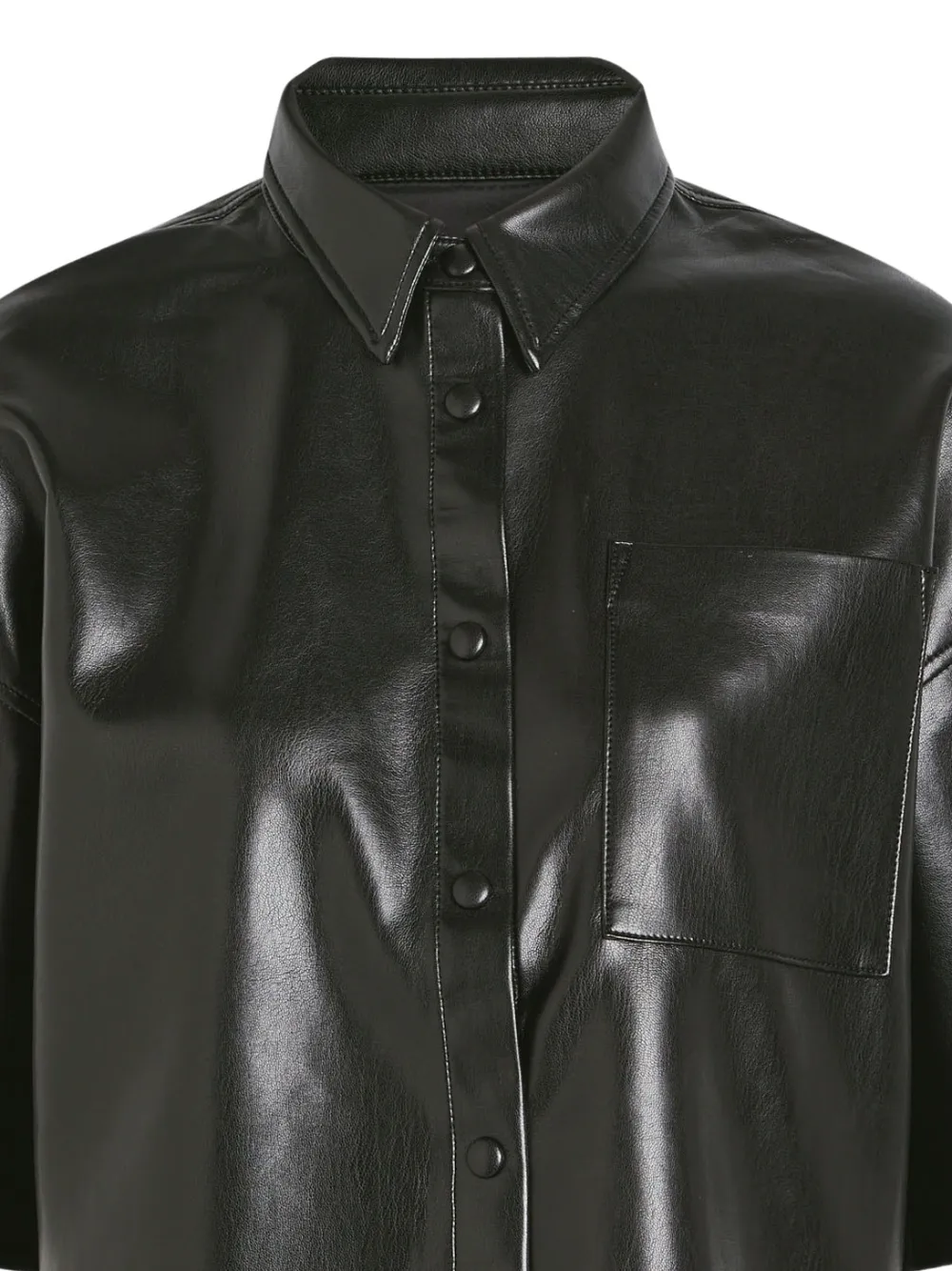 Citizens of Humanity Top met opgestikte zak en knopen - Zwart