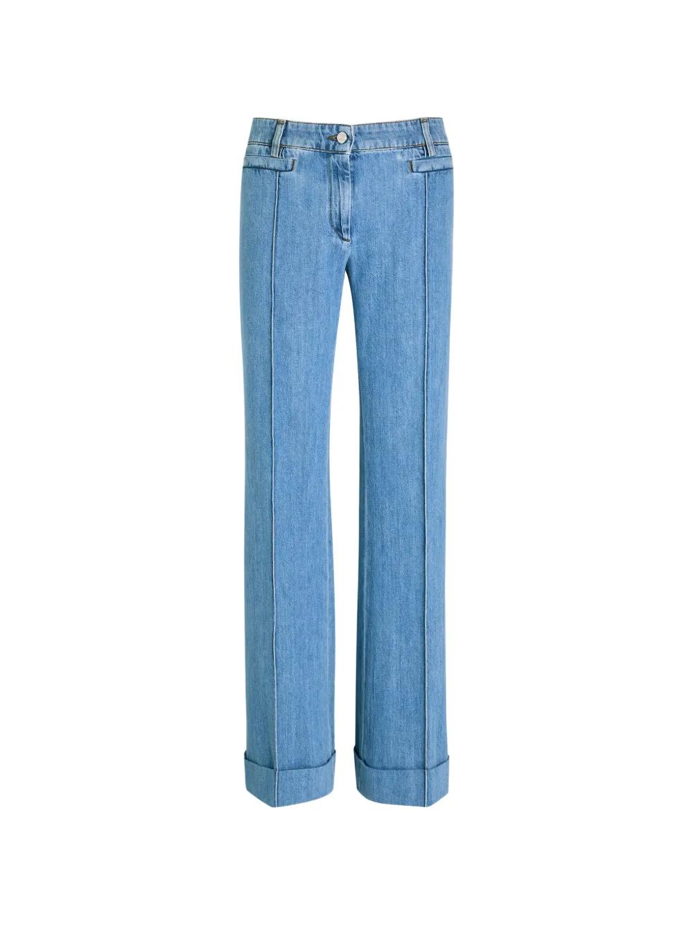 Missoni seam cuffed jeans - Blau