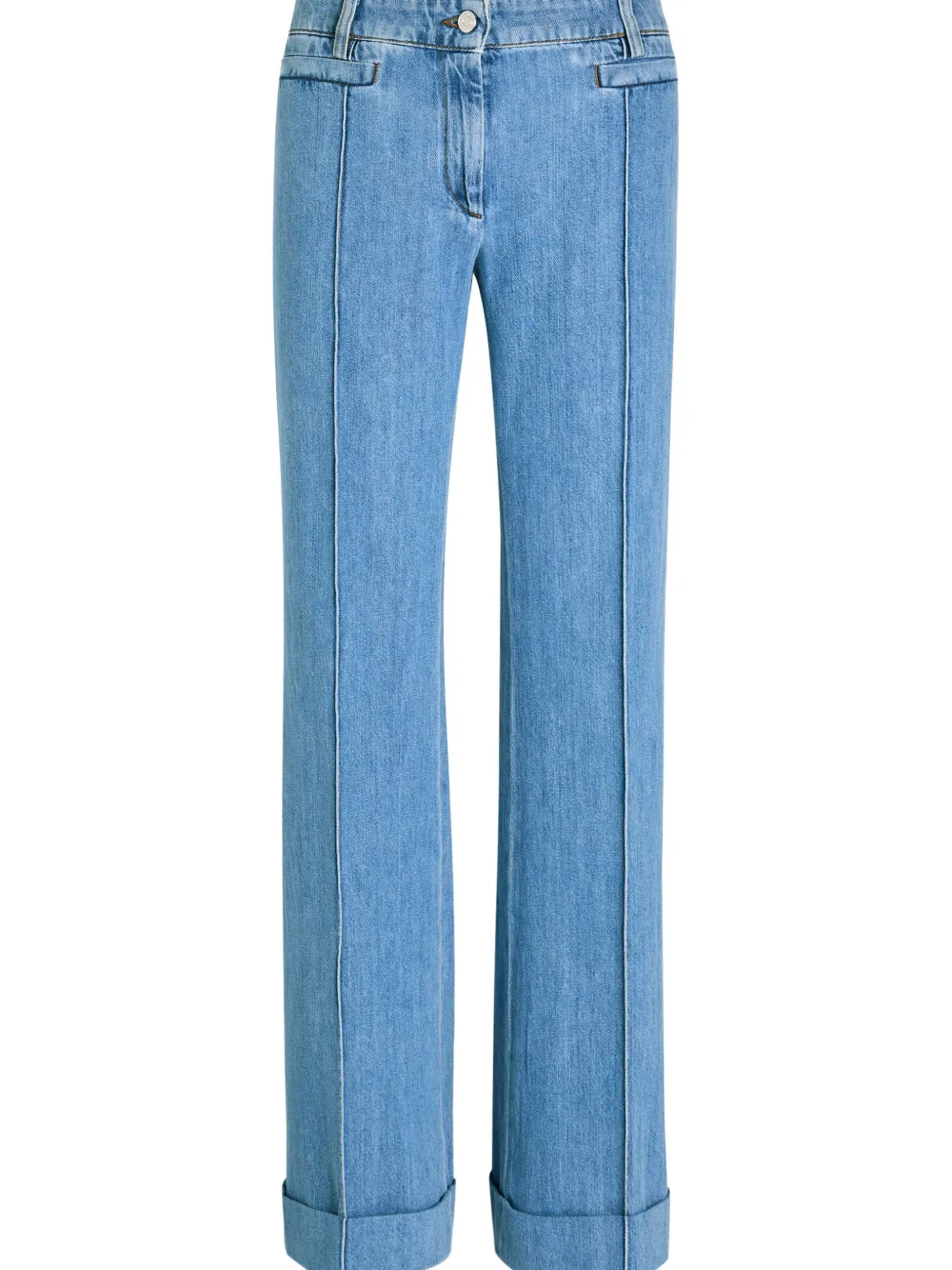  Missoni Seam Cuffed Jeans - Blue 