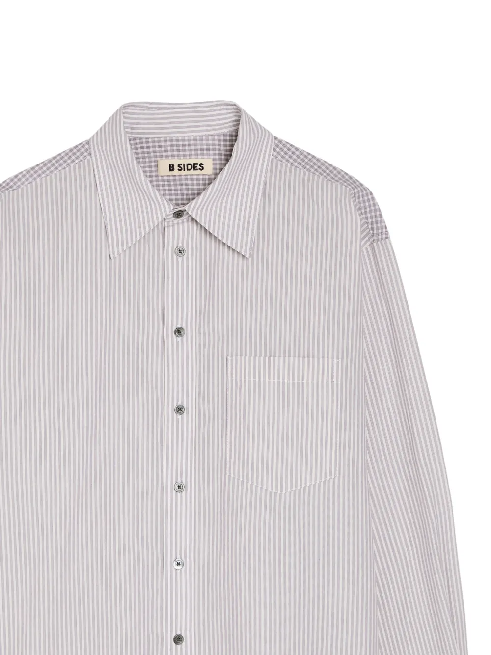 Striped Chest-Pocket Shirt