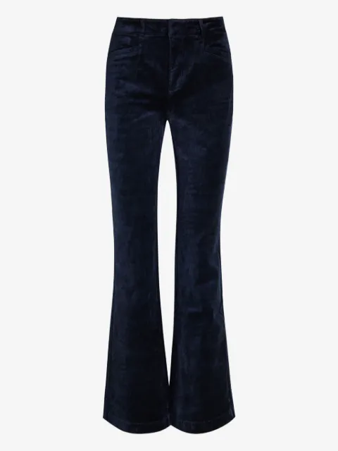 PAIGE belt loops flared trousers