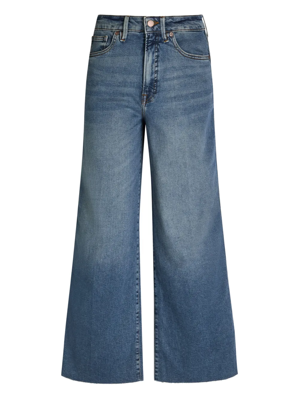 Good American Jeans a gamba ampia - Blu