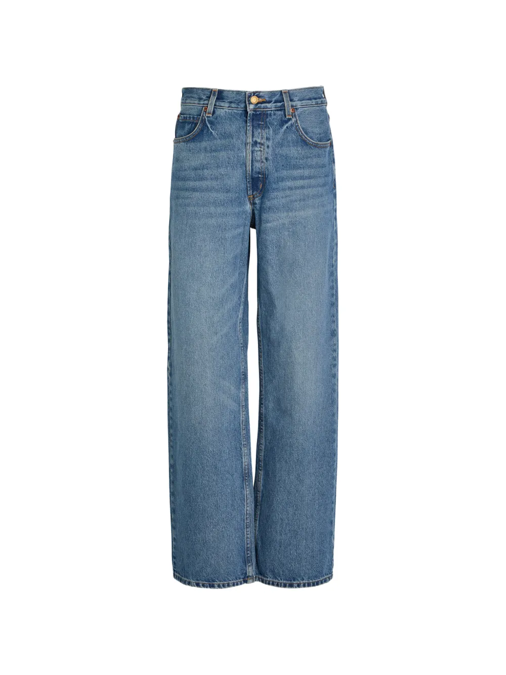 B SIDES button-fastening jeans - Blu