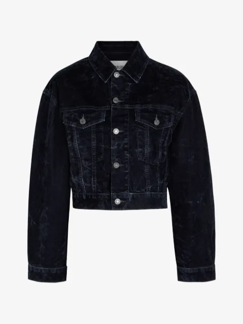 AGOLDE buttoned flap-pocket jacket