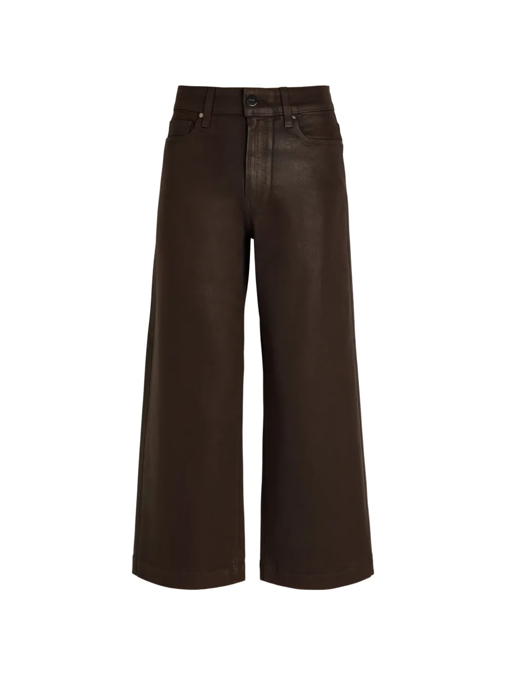 PAIGE Anessa wide-leg jeans - Marrone