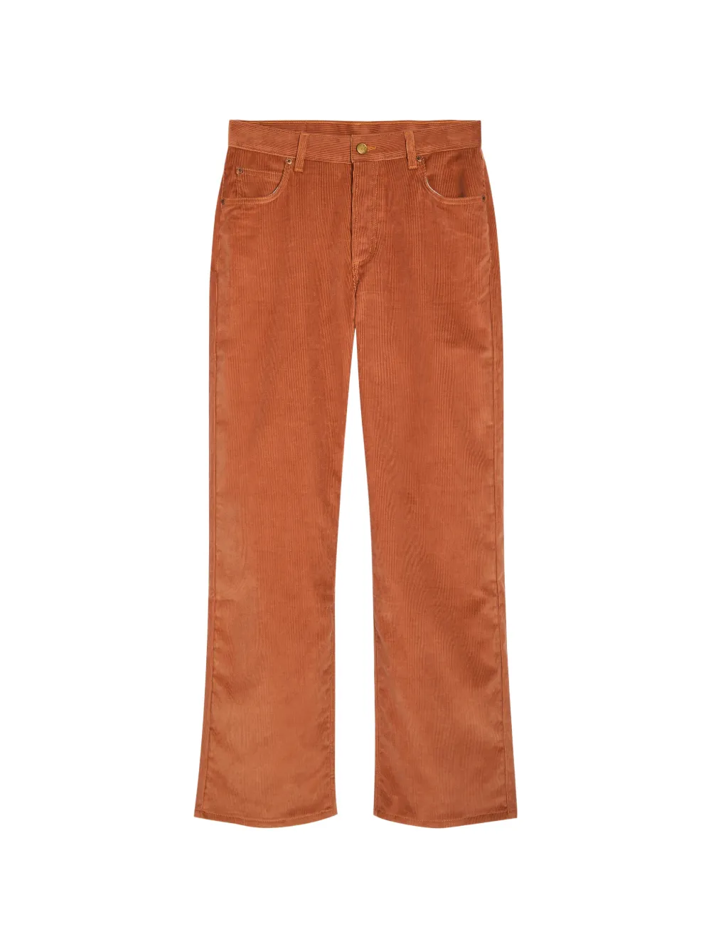 B SIDES corduroy trousers - Arancione