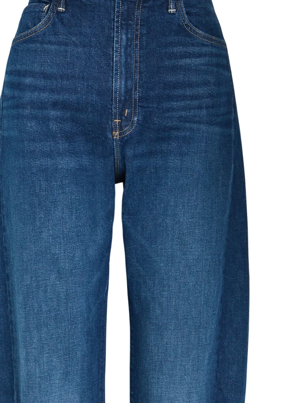 MOTHER Jeans met effect - Blauw