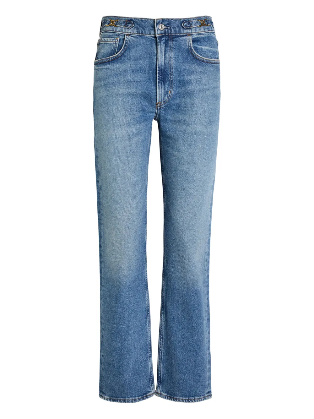 Citizens of Humanity chain-embellished denim jeans - Blu