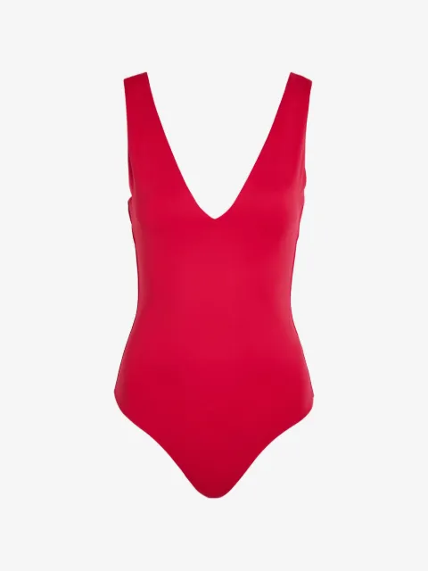 Good American Scuba V-neck bodysuit