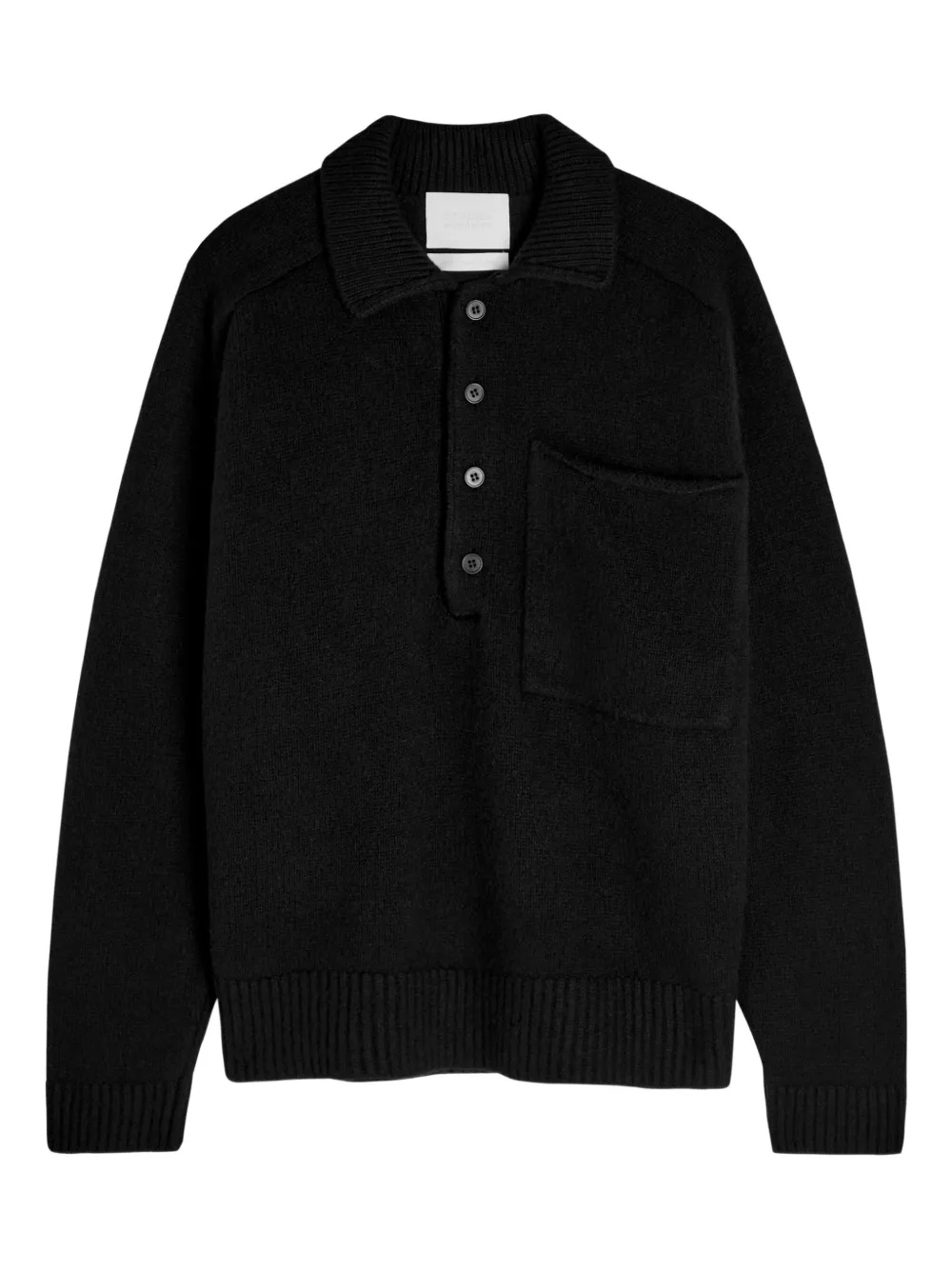 Citizens of Humanity Agatha button pocket knitwear - Schwarz