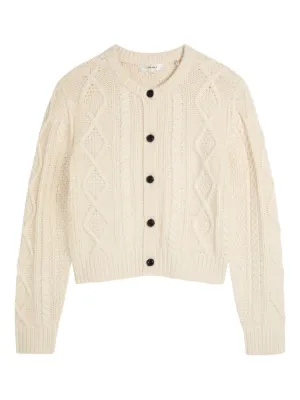 Patou ケーブルニット カーディガン | ニュートラル | FARFETCH JP