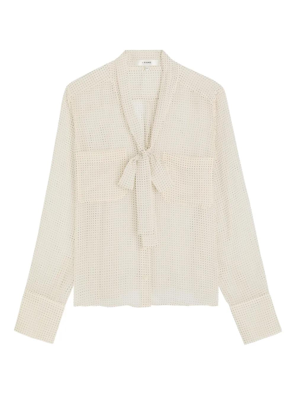 FRAME Top a pois - Toni neutri