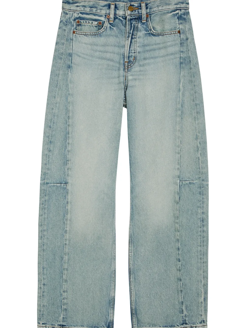  B Sides Panelleddetail Jeans - Blue 