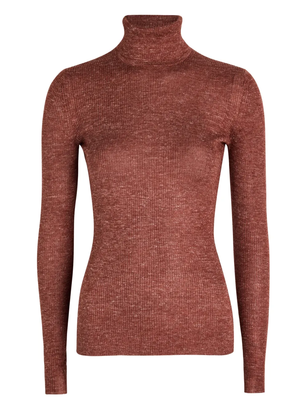 Gabriela Hearst Maglione a collo alto - Marrone