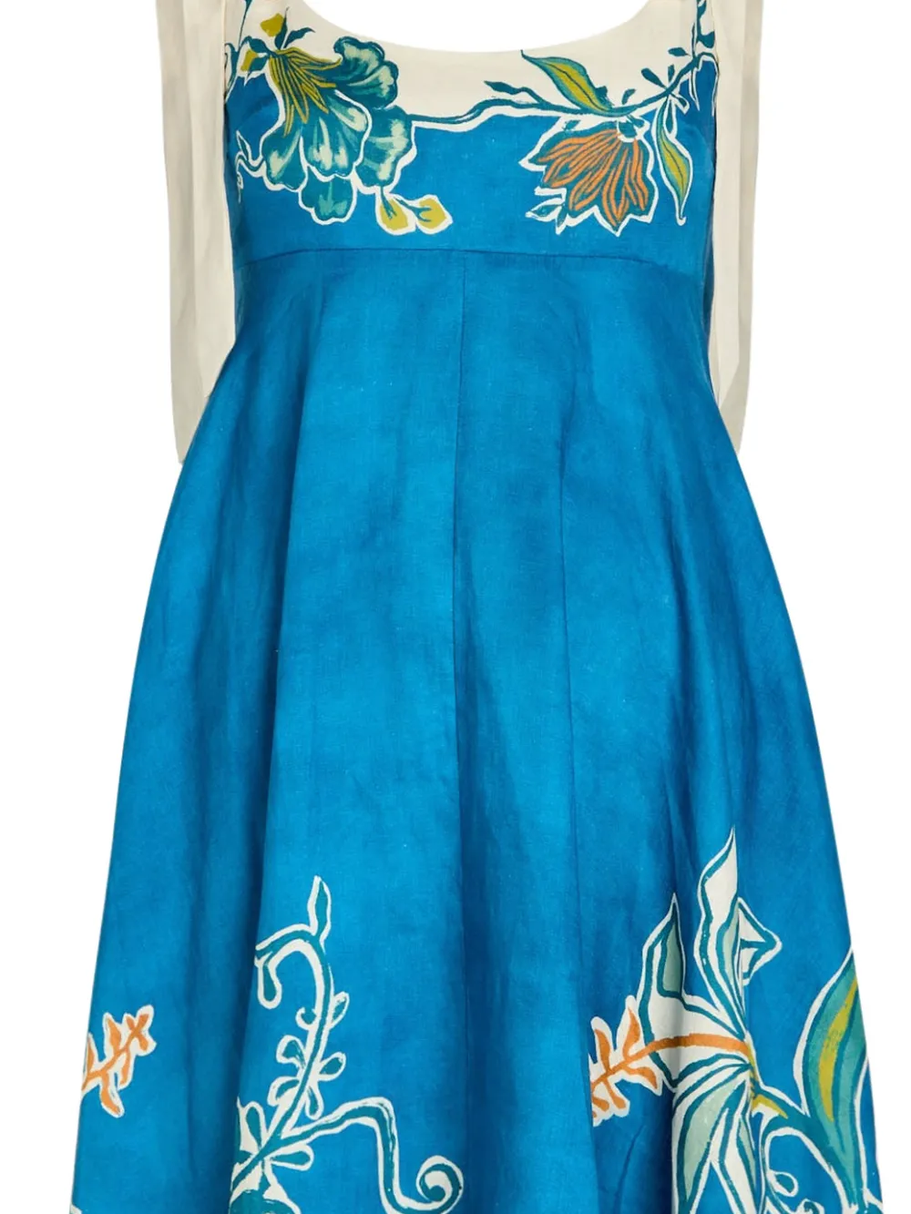 ALEMAIS Luda maxi-jurk met bloemenprint - Blauw