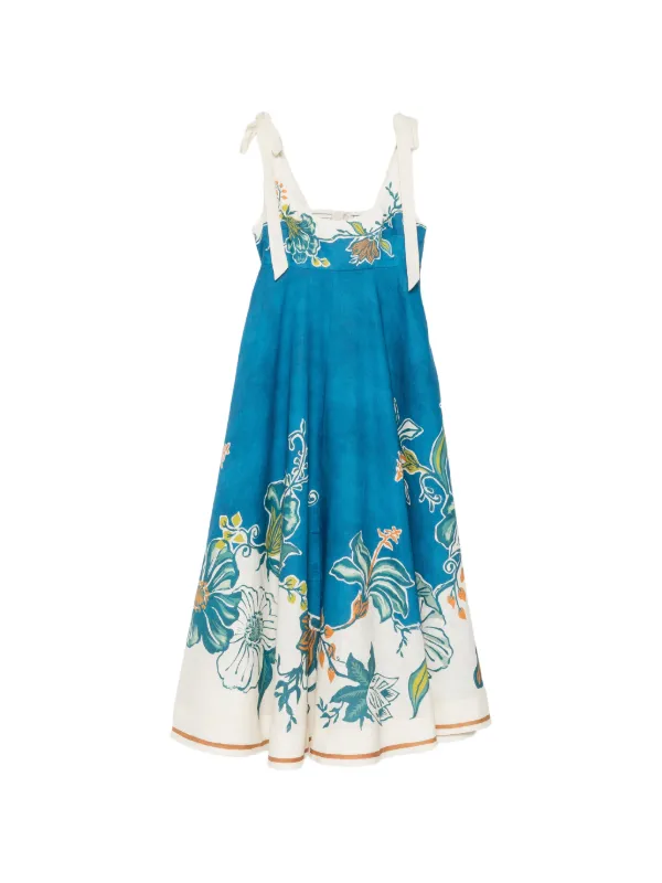 alemais dress blue Luda Ballet Sundress, / AU 6/ US 2 recently_added_2024-12-06 Self-Portrait Lace Collared Mini Color:Off.Wht Made in Vietnam