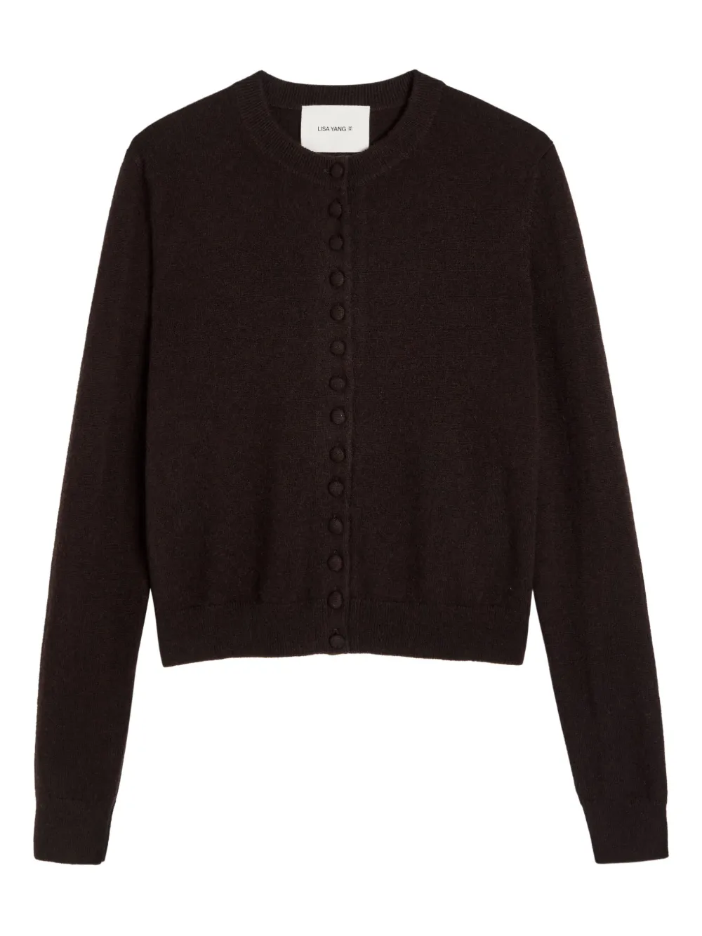 Lisa Yang Wilona cashmere cardigan - Brown