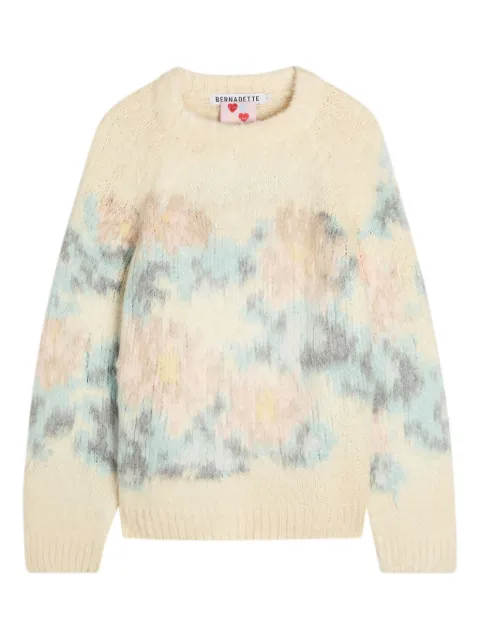 Bernadette Willy floral-intarsia sweater