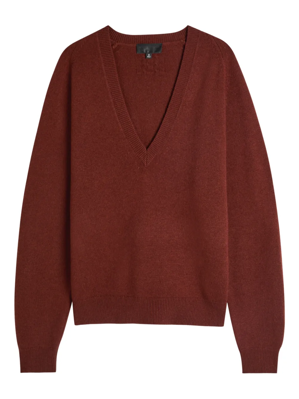 Nili Lotan Maglione Feron con scollo a V - Marrone