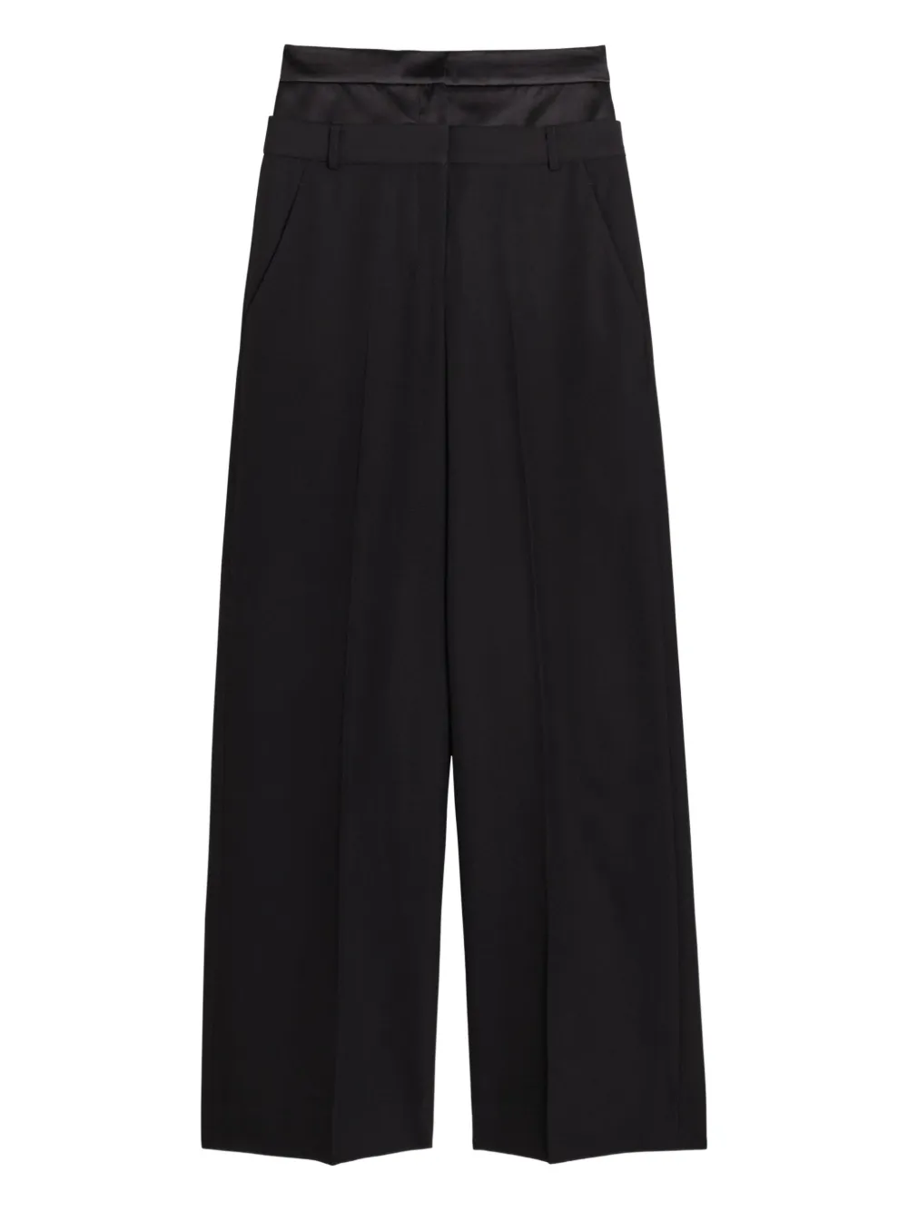 ERDEM Pantaloni con passanti - Nero