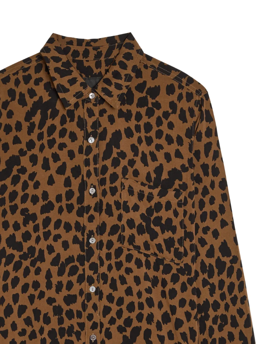 Rails Josephine blouse met dierenprint - Bruin