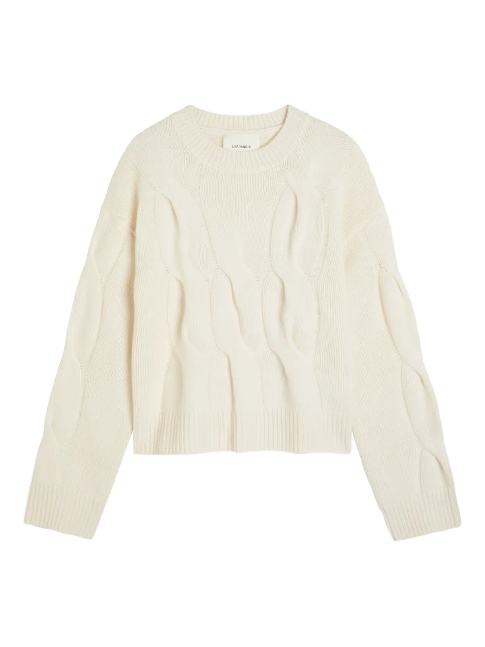 Lisa Yang Maglione con lavorazione a trecce - Toni neutri