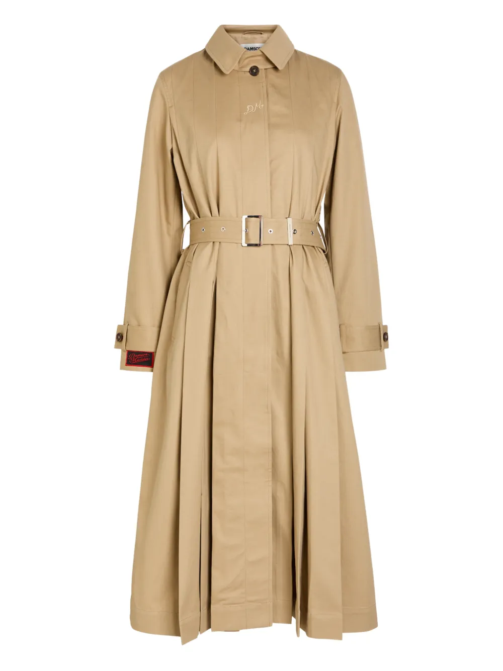 DAMSON MADDER Trench Sofia con cintura - Toni neutri