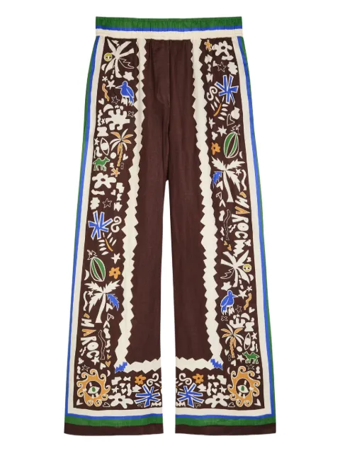ALEMAIS Maroc printed trousers
