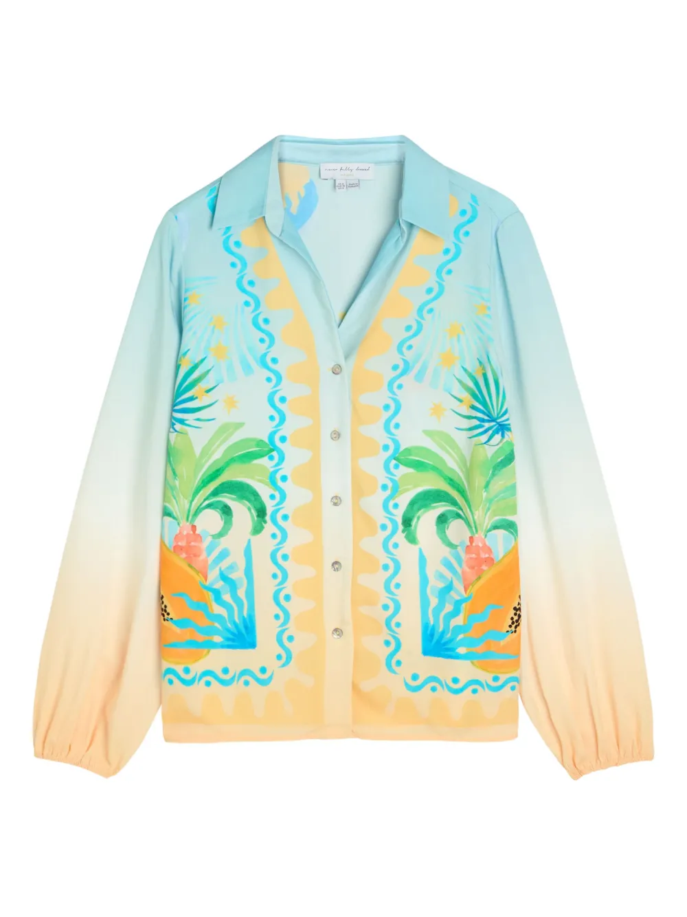 NEVER FULLY DRESSED Blusa Rio Miley con stampa