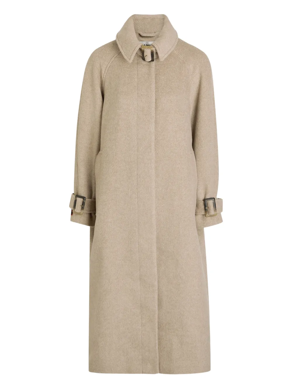 DAMSON MADDER Cappotto Jude con motivo a spina di pesce - Toni neutri