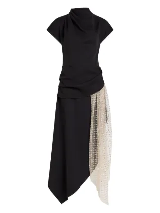 staud asymmetric dress Staud – Asymmetrical Mini Dress Mujer 731-006141 01 main image 0
