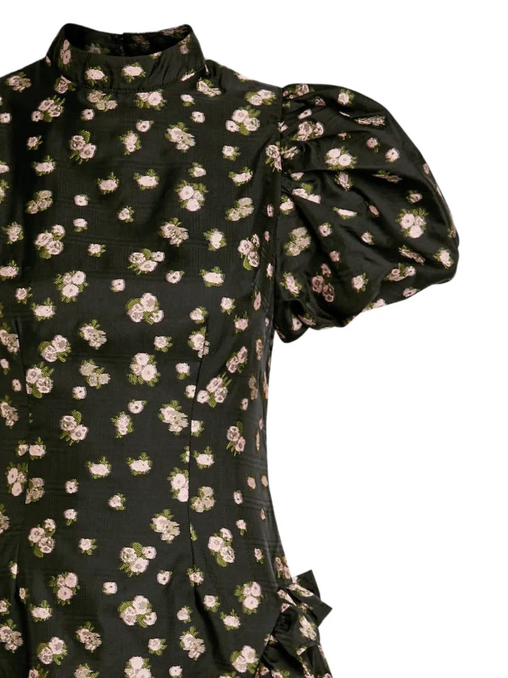 Sister Jane Mini-jurk met bloemenprint - Zwart