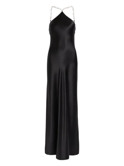 STAUD платье Cadence с искусственным жемчугом