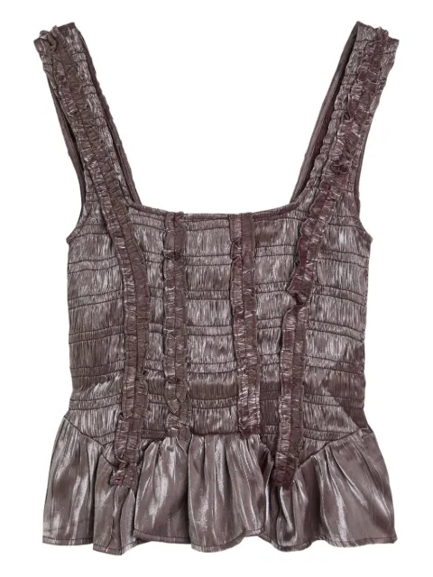 DAMSON MADDER Raphi ruffled top