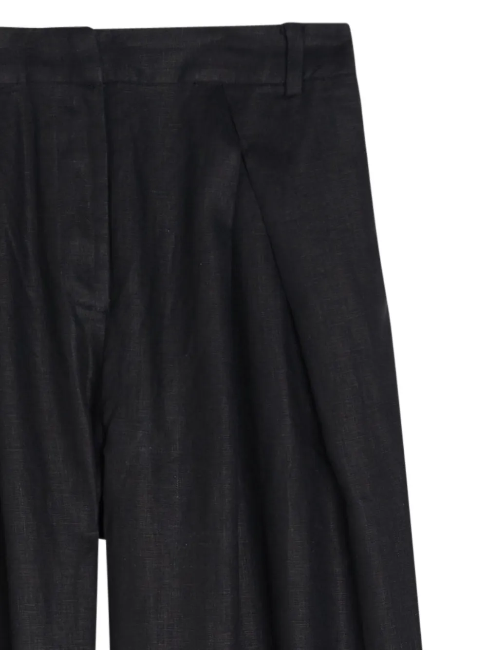 Faithfull the Brand Sofia broek met wijde pijpen - Zwart