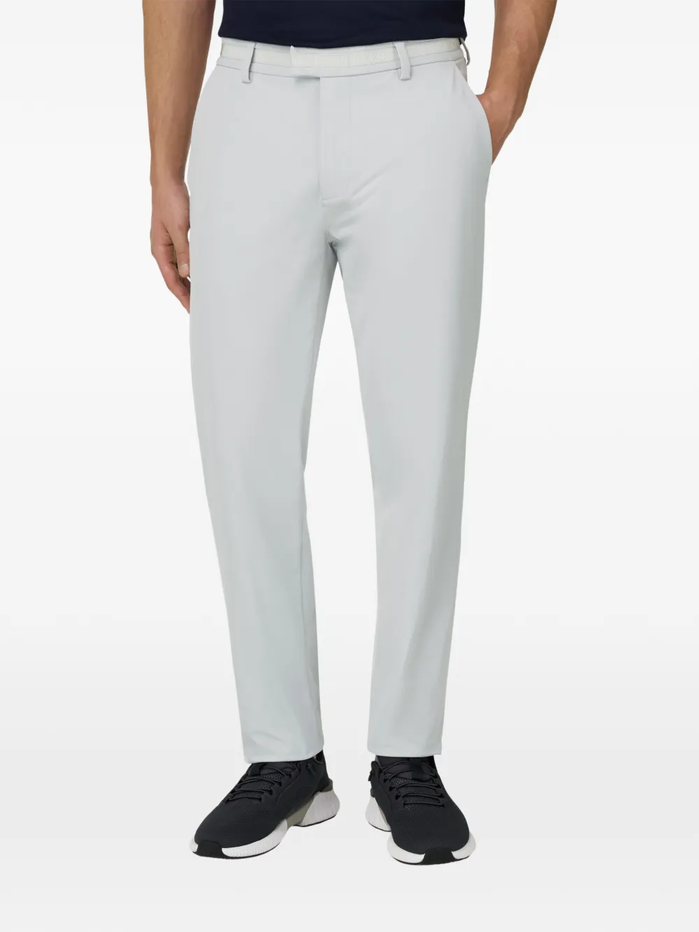 Zip-Pocket Stretch Trousers