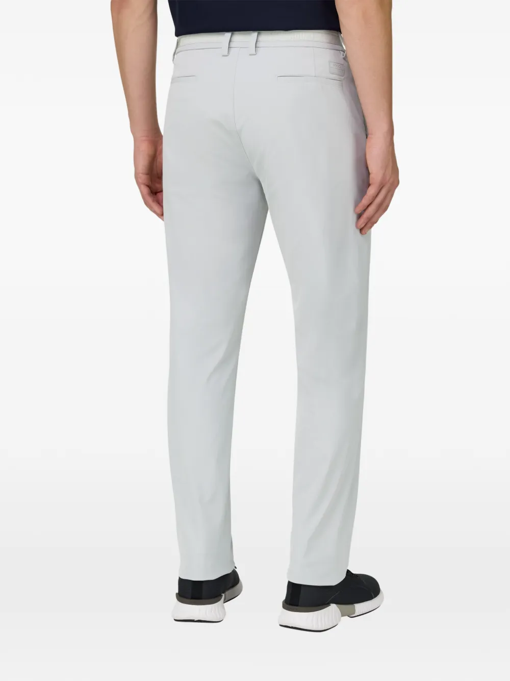 Zip-Pocket Stretch Trousers