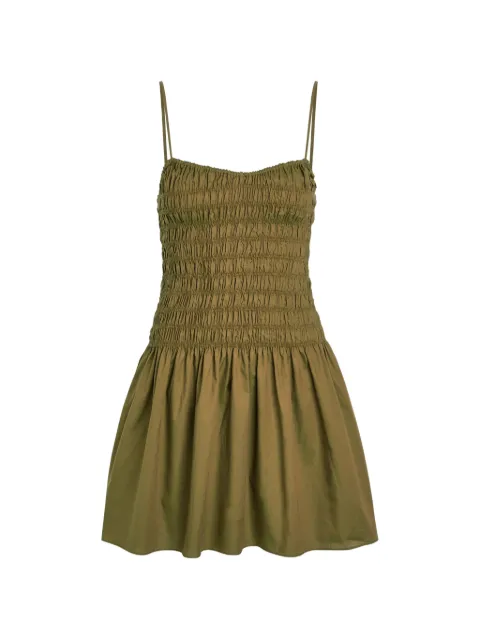 Faithfull the Brand Araceli shirred strap dress