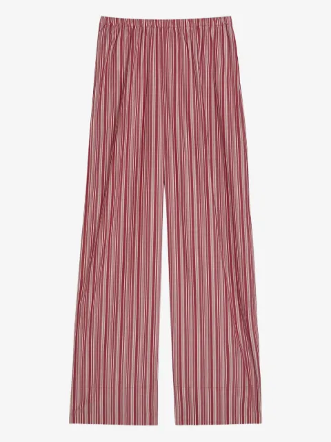 Faithfull pantalon à rayures