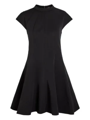 green emerald velvet dress Tory Burch Women's Printed Scoop Neck Dress